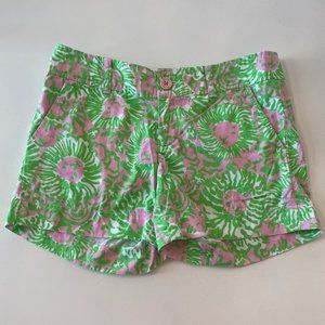 Lilly Pulitzer 5" Callahan Shorts - Sunny Side Print (Cabana Pink)